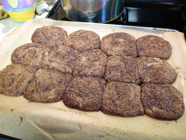 These cookies: apparently fresh off the grill. 