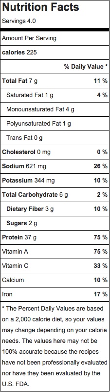 ramen nutrition info